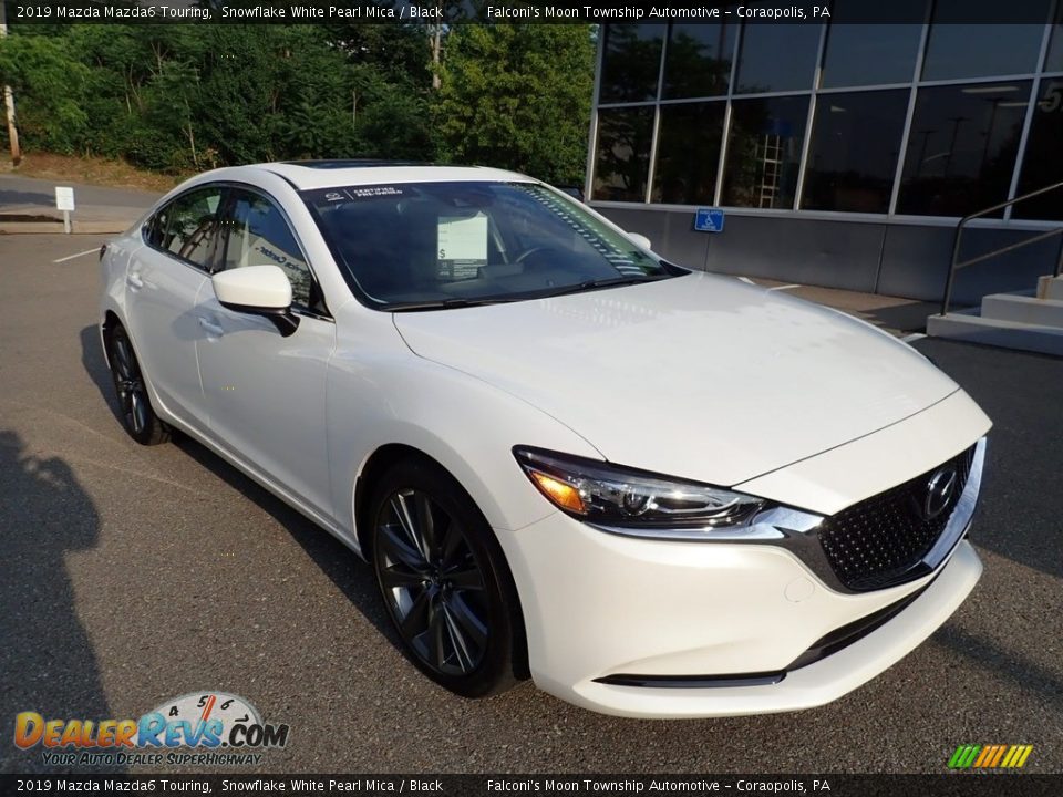 2019 Mazda Mazda6 Touring Snowflake White Pearl Mica / Black Photo #8
