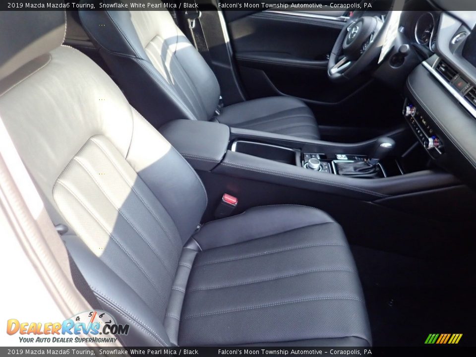 2019 Mazda Mazda6 Touring Snowflake White Pearl Mica / Black Photo #10