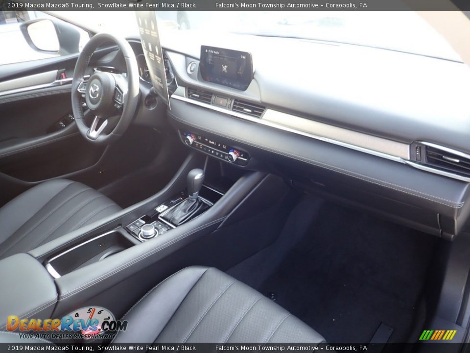 2019 Mazda Mazda6 Touring Snowflake White Pearl Mica / Black Photo #11