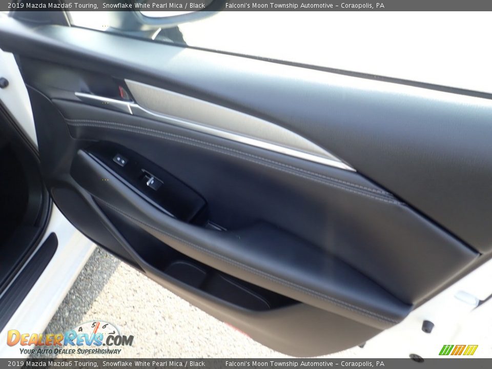 2019 Mazda Mazda6 Touring Snowflake White Pearl Mica / Black Photo #12