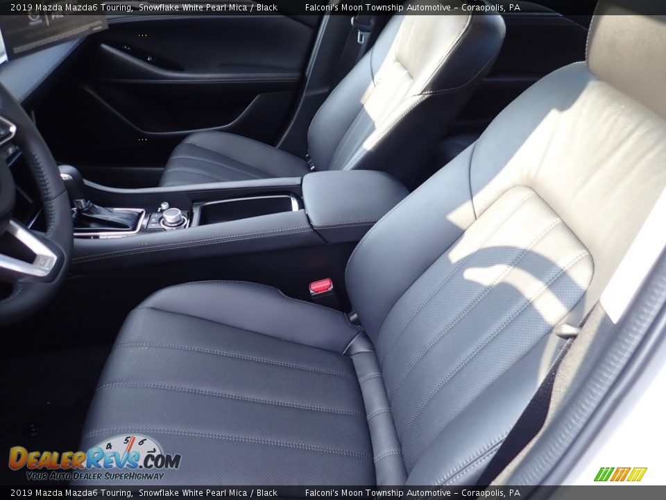 2019 Mazda Mazda6 Touring Snowflake White Pearl Mica / Black Photo #14