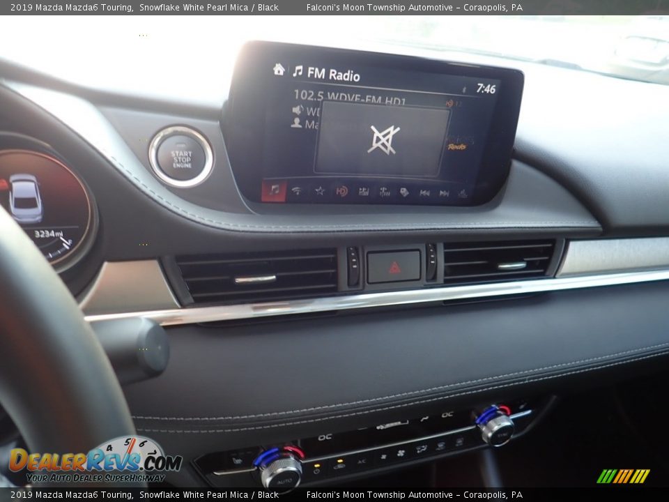 2019 Mazda Mazda6 Touring Snowflake White Pearl Mica / Black Photo #21