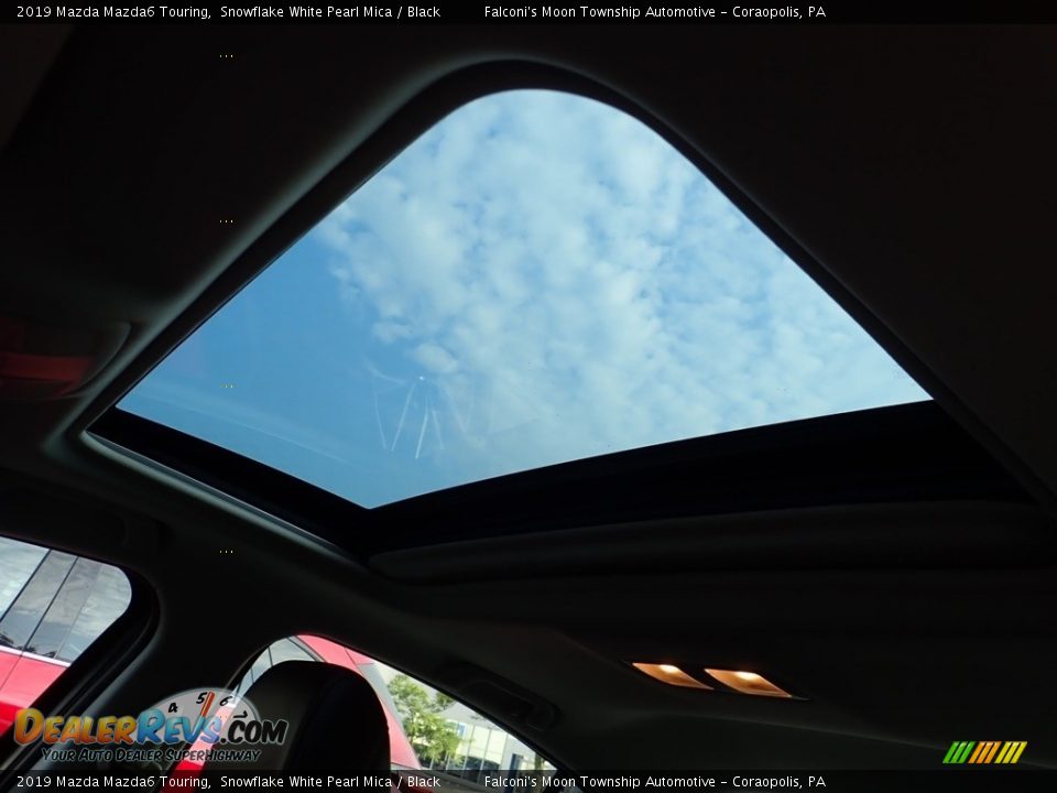 2019 Mazda Mazda6 Touring Snowflake White Pearl Mica / Black Photo #25