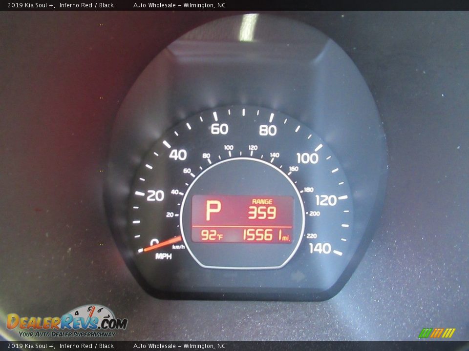 2019 Kia Soul + Inferno Red / Black Photo #16