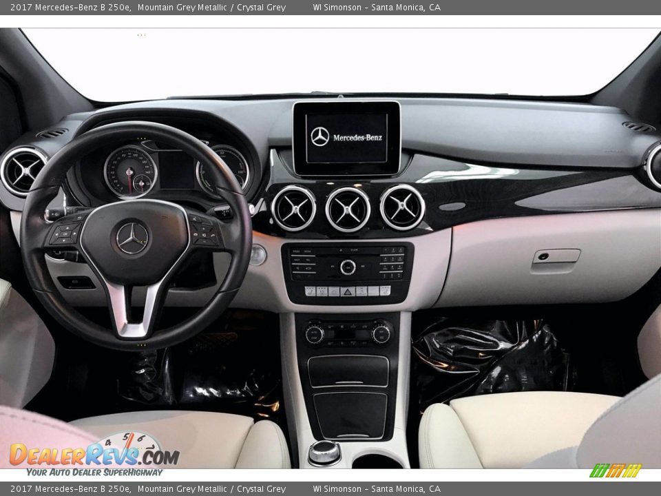 2017 Mercedes-Benz B 250e Mountain Grey Metallic / Crystal Grey Photo #17