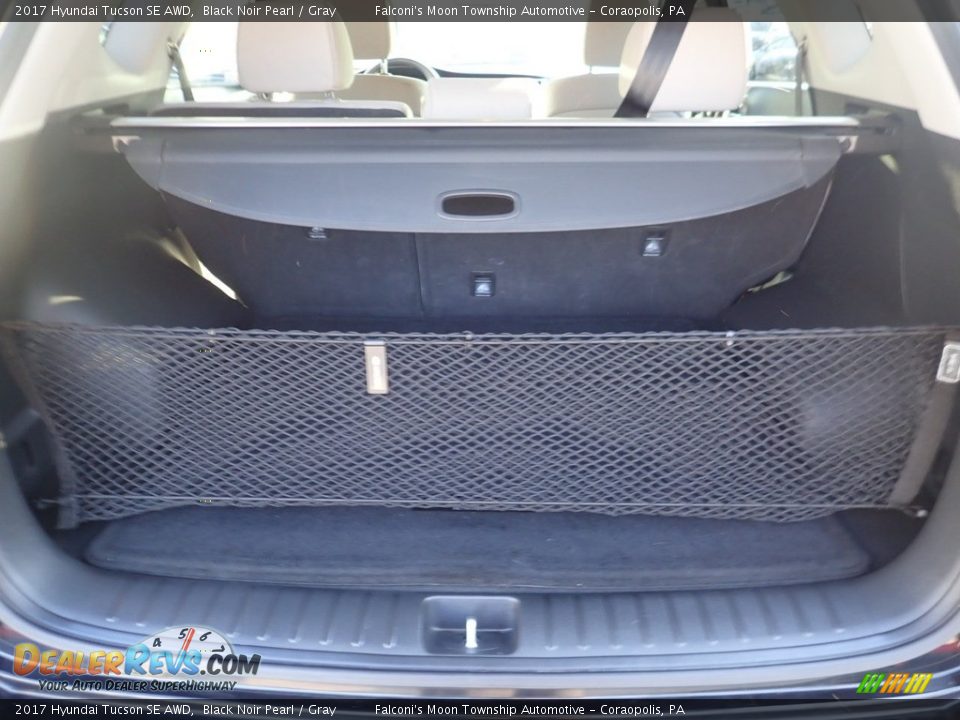 2017 Hyundai Tucson SE AWD Black Noir Pearl / Gray Photo #4