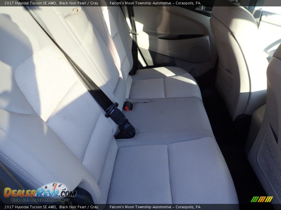 2017 Hyundai Tucson SE AWD Black Noir Pearl / Gray Photo #14