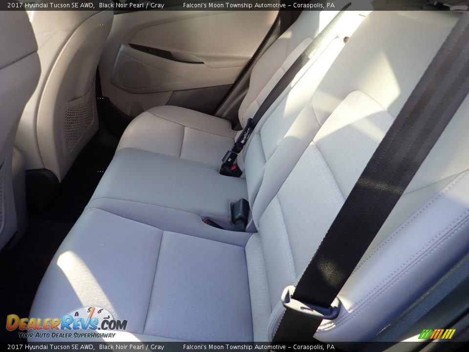 2017 Hyundai Tucson SE AWD Black Noir Pearl / Gray Photo #16