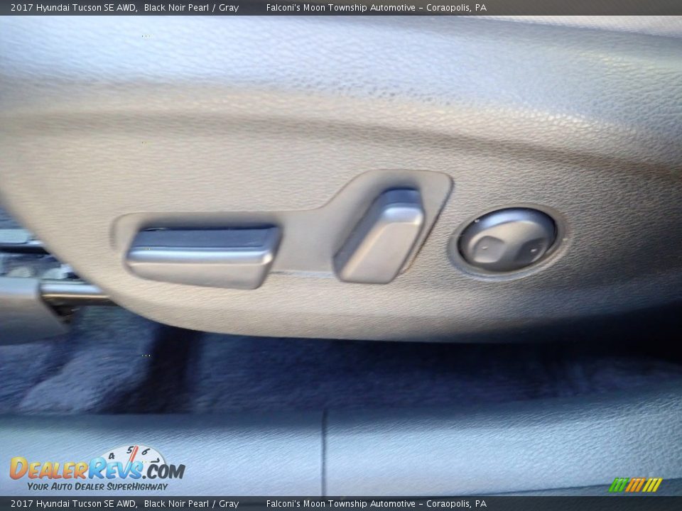 2017 Hyundai Tucson SE AWD Black Noir Pearl / Gray Photo #20