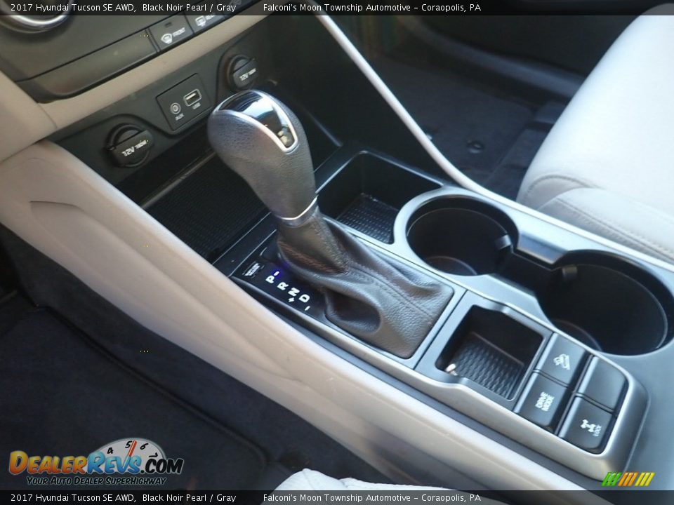 2017 Hyundai Tucson SE AWD Black Noir Pearl / Gray Photo #21