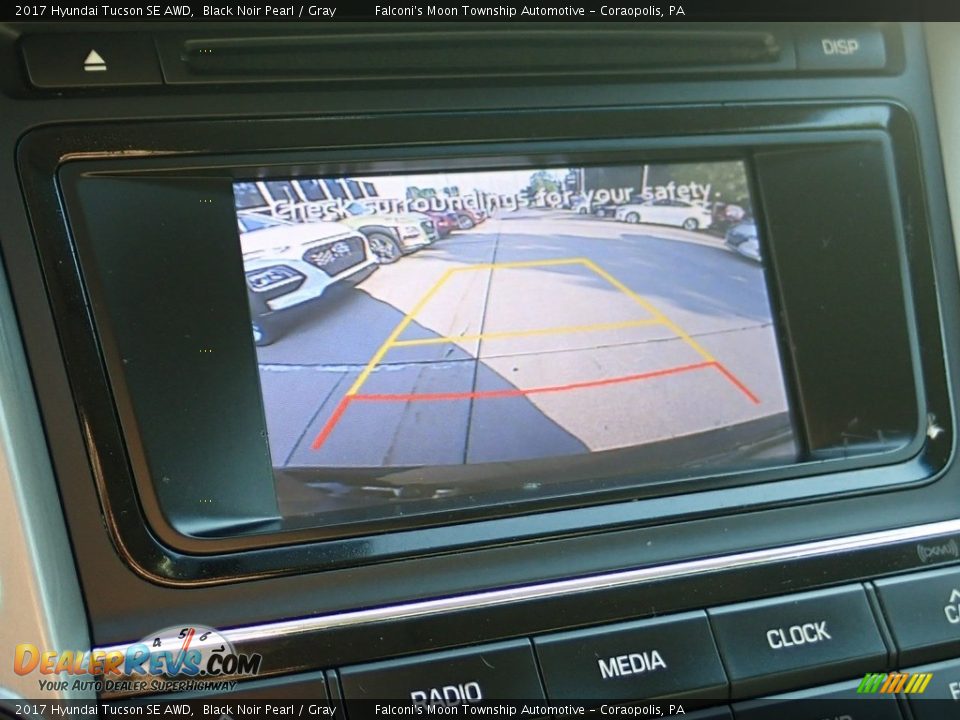 2017 Hyundai Tucson SE AWD Black Noir Pearl / Gray Photo #25