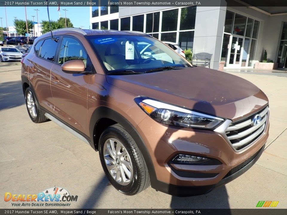 2017 Hyundai Tucson SE AWD Mojave Sand / Beige Photo #9