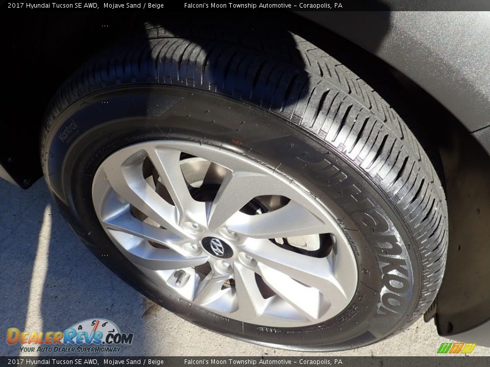 2017 Hyundai Tucson SE AWD Mojave Sand / Beige Photo #10
