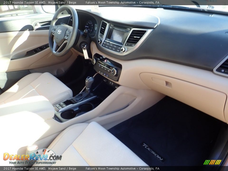 2017 Hyundai Tucson SE AWD Mojave Sand / Beige Photo #12