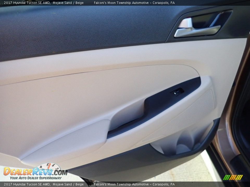 2017 Hyundai Tucson SE AWD Mojave Sand / Beige Photo #18