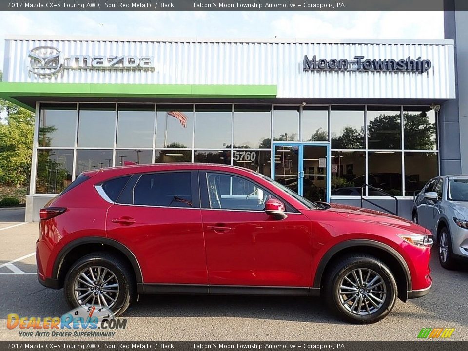 2017 Mazda CX-5 Touring AWD Soul Red Metallic / Black Photo #1