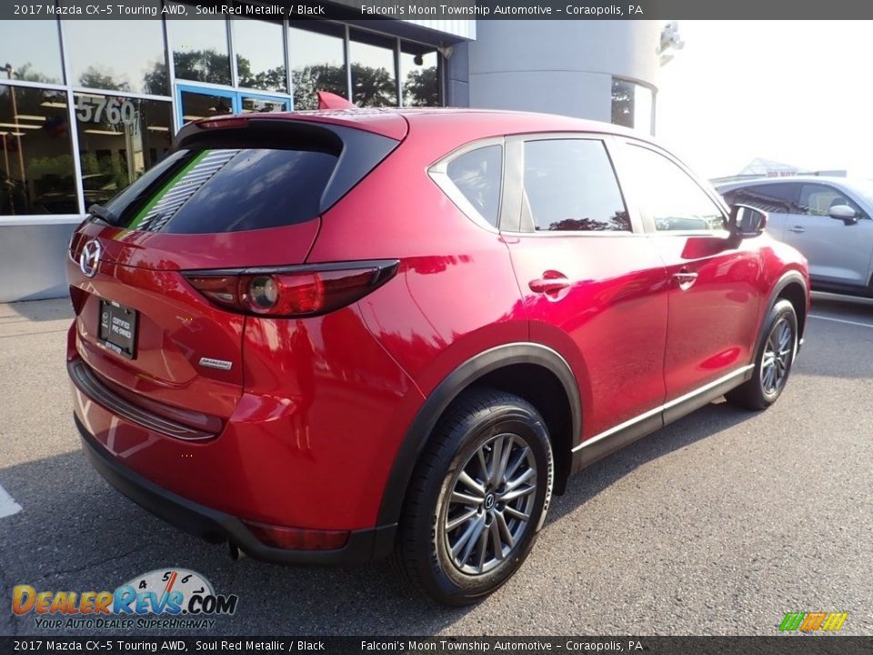 2017 Mazda CX-5 Touring AWD Soul Red Metallic / Black Photo #2