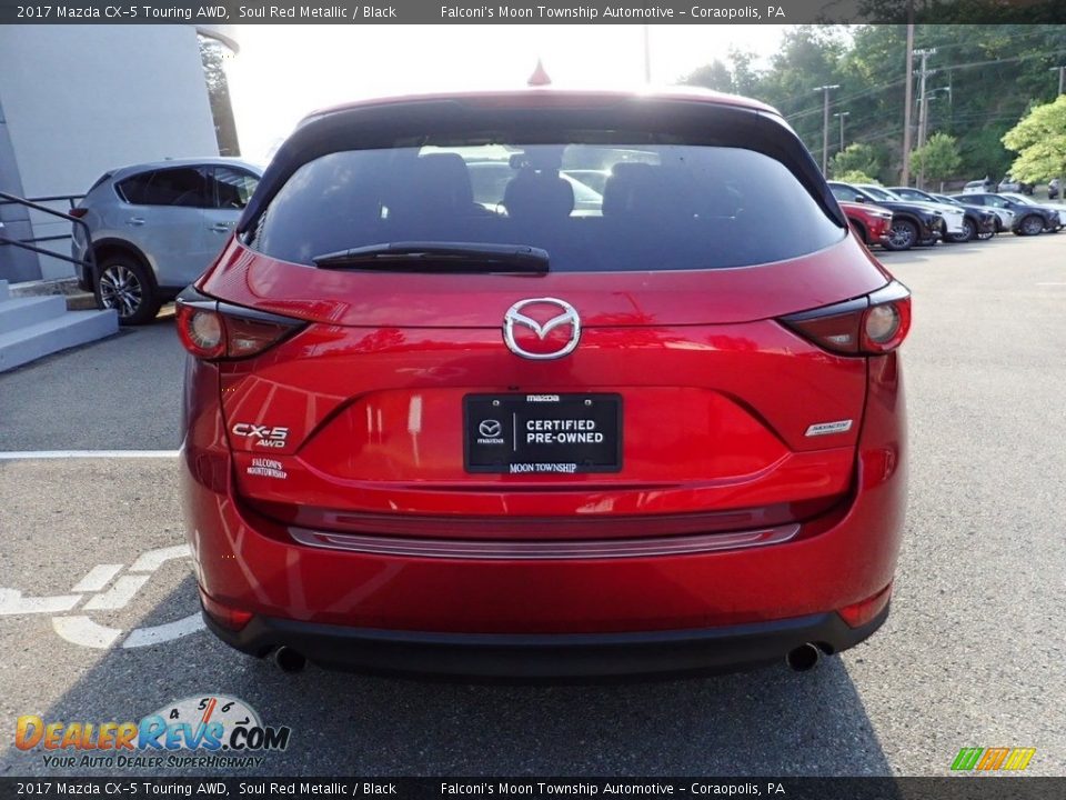 2017 Mazda CX-5 Touring AWD Soul Red Metallic / Black Photo #3