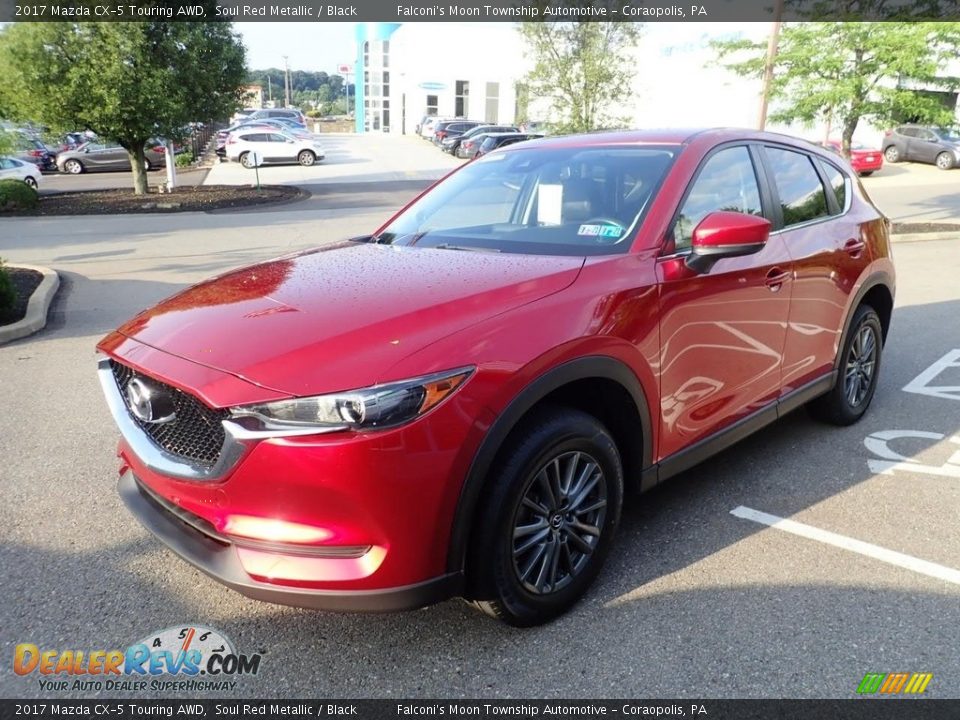 2017 Mazda CX-5 Touring AWD Soul Red Metallic / Black Photo #7
