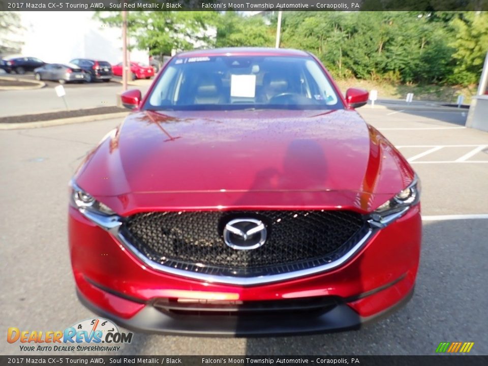 2017 Mazda CX-5 Touring AWD Soul Red Metallic / Black Photo #8