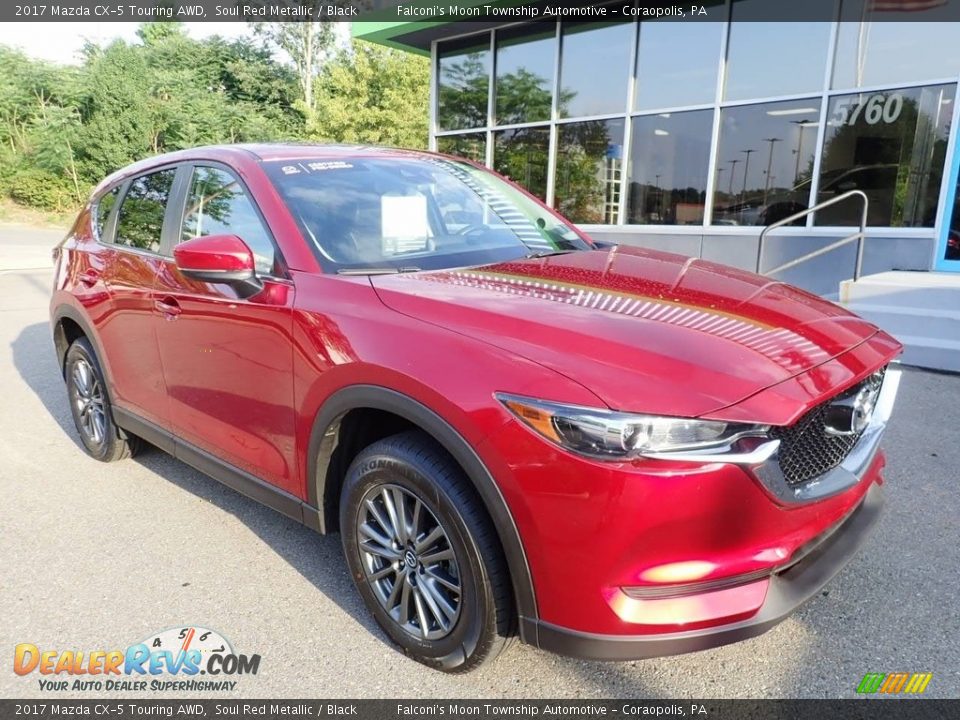 2017 Mazda CX-5 Touring AWD Soul Red Metallic / Black Photo #9