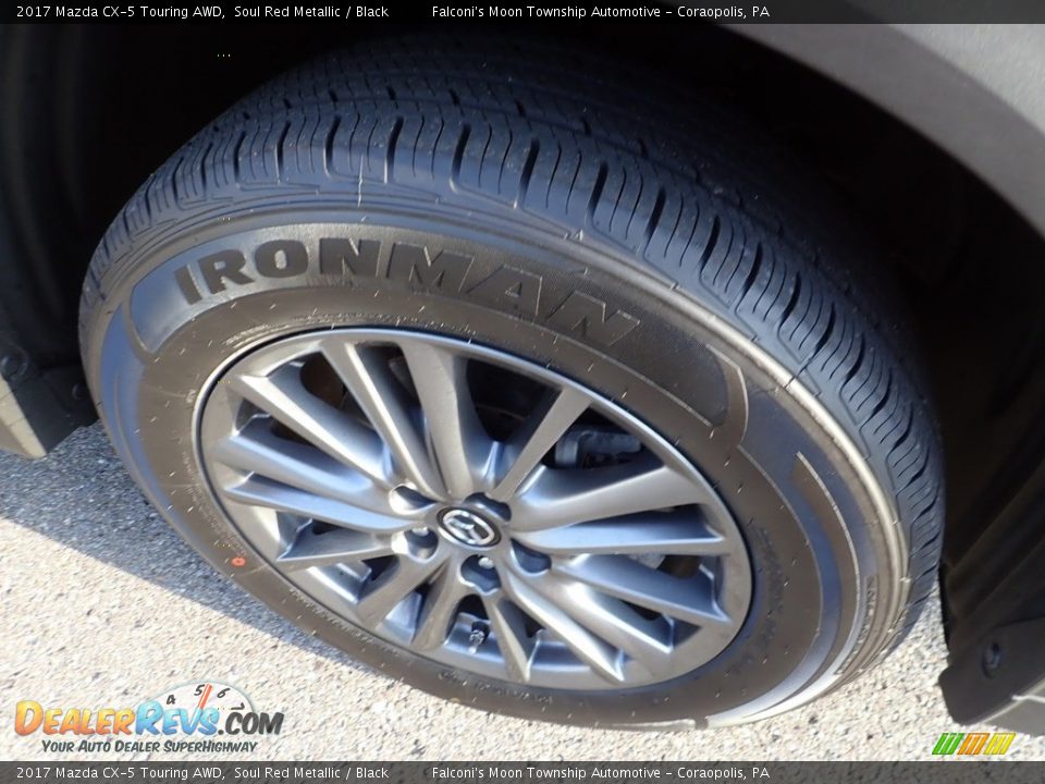 2017 Mazda CX-5 Touring AWD Soul Red Metallic / Black Photo #10