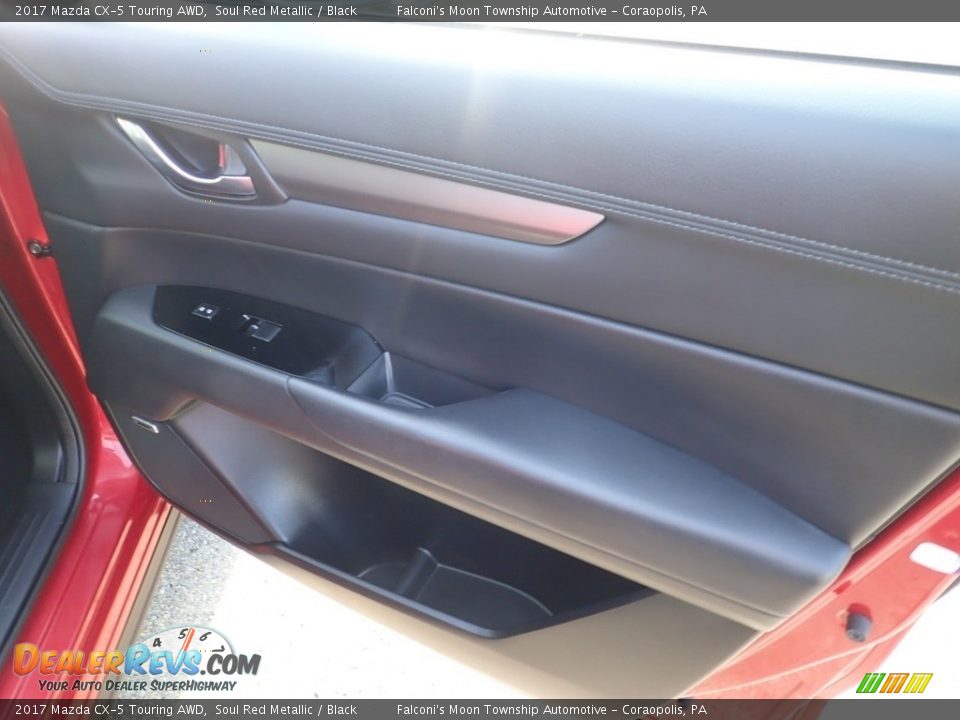 2017 Mazda CX-5 Touring AWD Soul Red Metallic / Black Photo #13