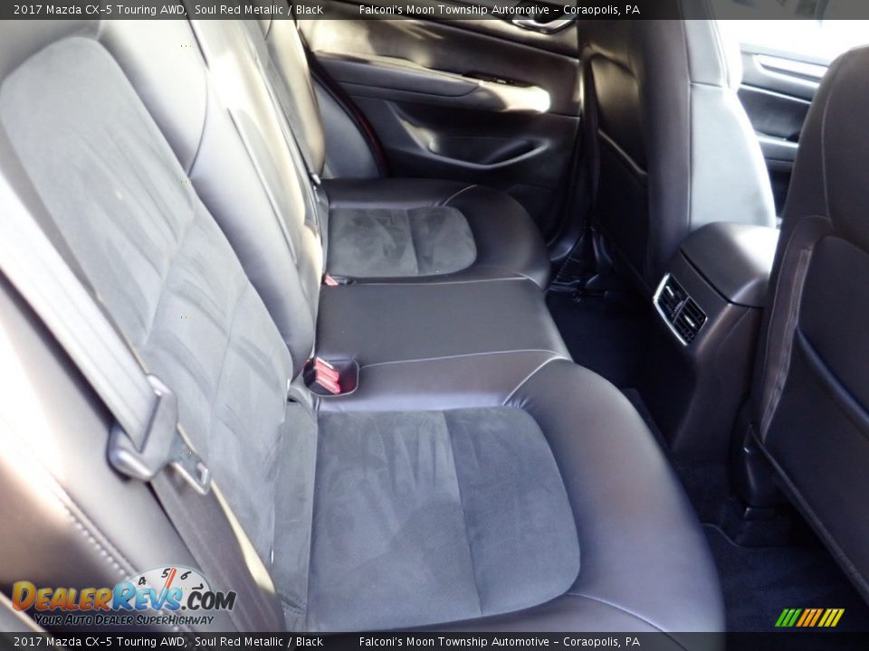 2017 Mazda CX-5 Touring AWD Soul Red Metallic / Black Photo #14
