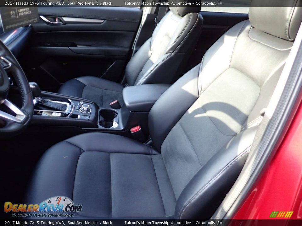 2017 Mazda CX-5 Touring AWD Soul Red Metallic / Black Photo #15