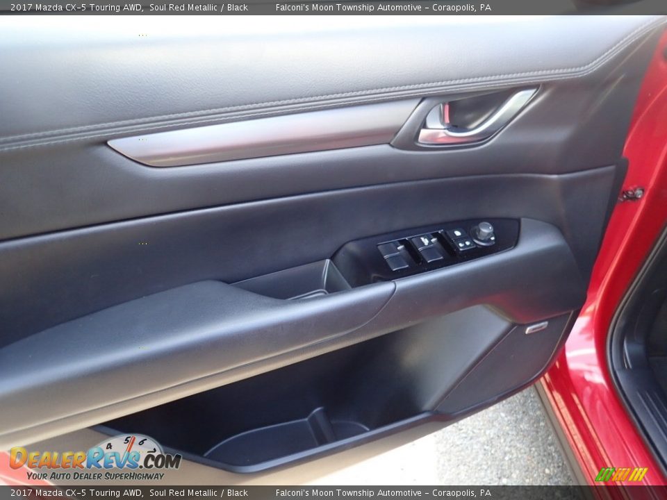 2017 Mazda CX-5 Touring AWD Soul Red Metallic / Black Photo #18