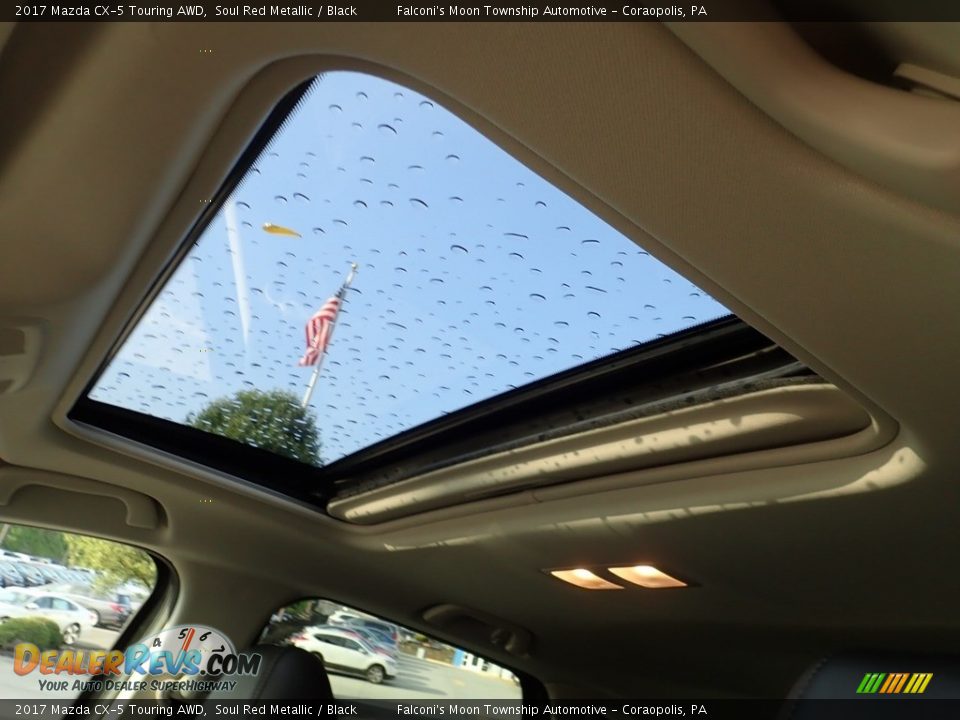 2017 Mazda CX-5 Touring AWD Soul Red Metallic / Black Photo #20