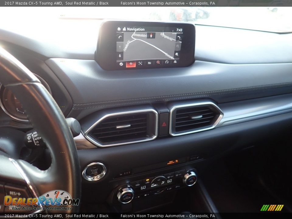 2017 Mazda CX-5 Touring AWD Soul Red Metallic / Black Photo #23