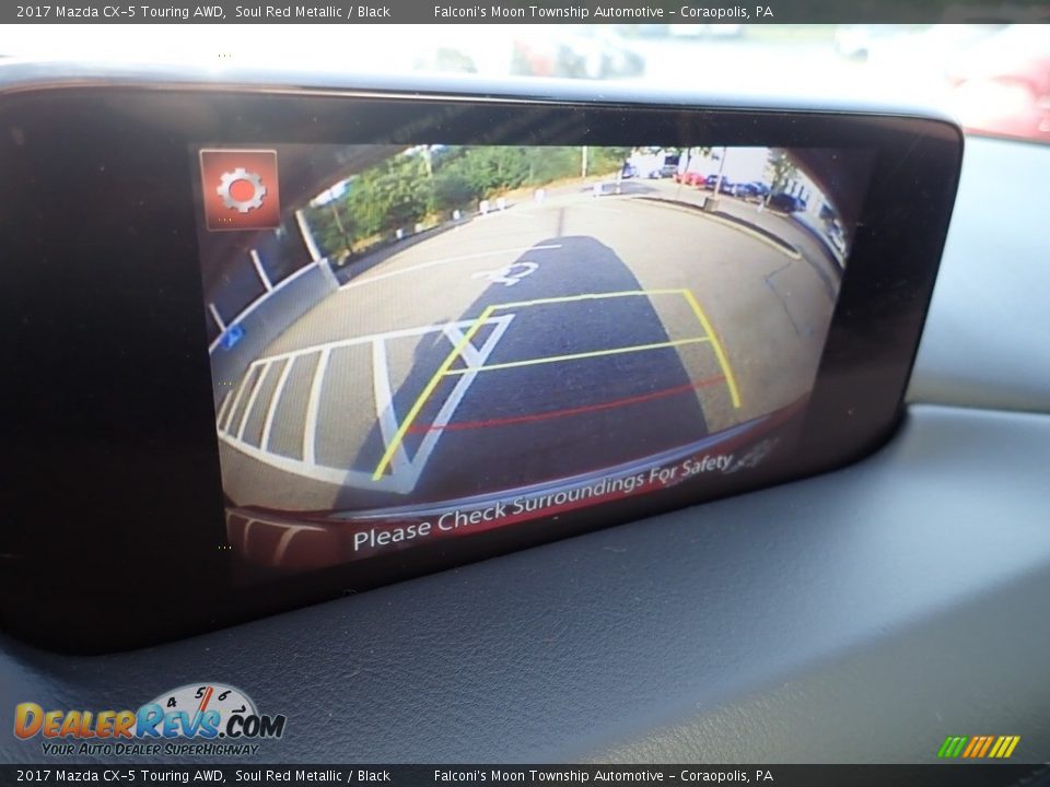 2017 Mazda CX-5 Touring AWD Soul Red Metallic / Black Photo #25