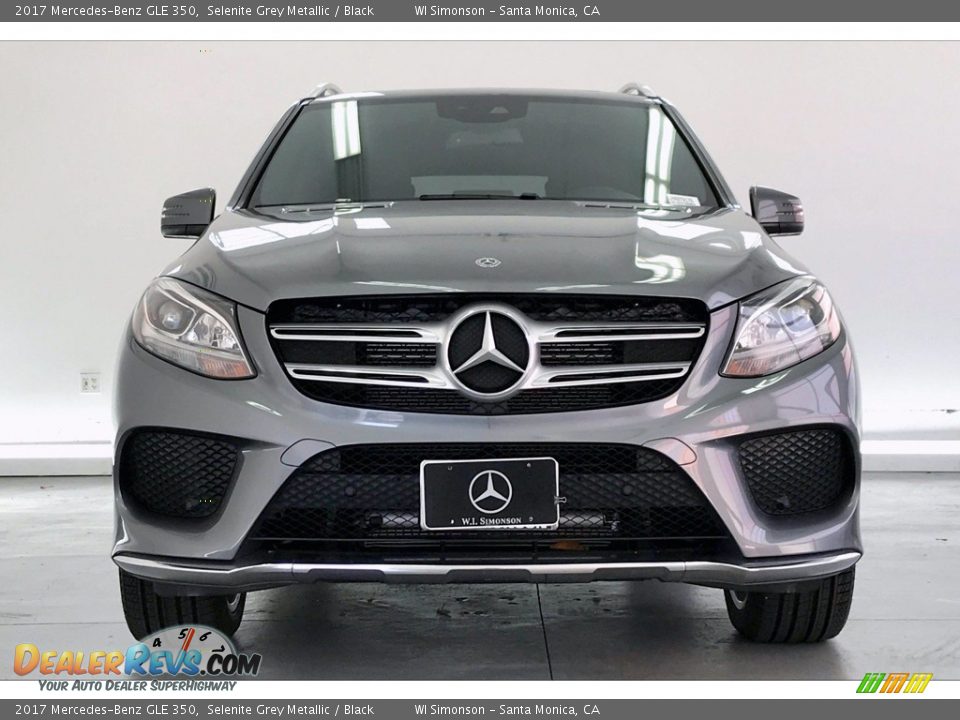 2017 Mercedes-Benz GLE 350 Selenite Grey Metallic / Black Photo #2