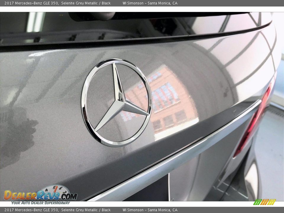 2017 Mercedes-Benz GLE 350 Selenite Grey Metallic / Black Photo #7