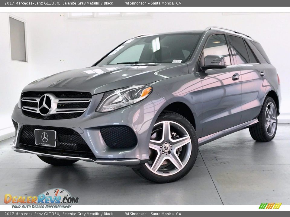 2017 Mercedes-Benz GLE 350 Selenite Grey Metallic / Black Photo #12