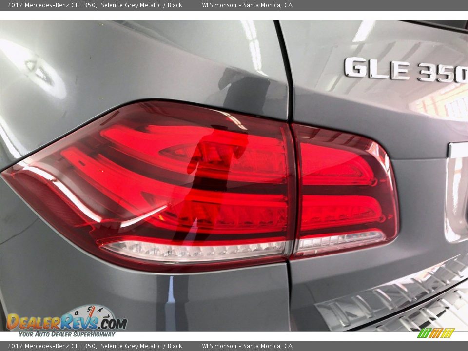 2017 Mercedes-Benz GLE 350 Selenite Grey Metallic / Black Photo #26