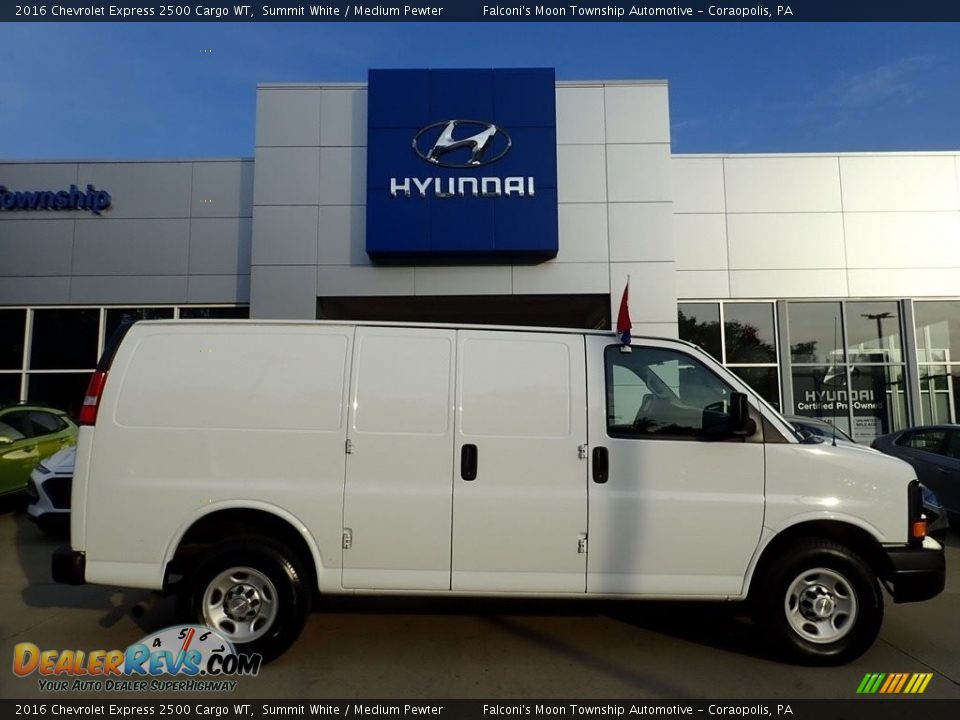 2016 Chevrolet Express 2500 Cargo WT Summit White / Medium Pewter Photo #1