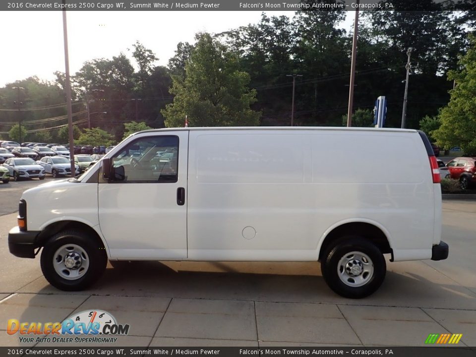 Summit White 2016 Chevrolet Express 2500 Cargo WT Photo #5