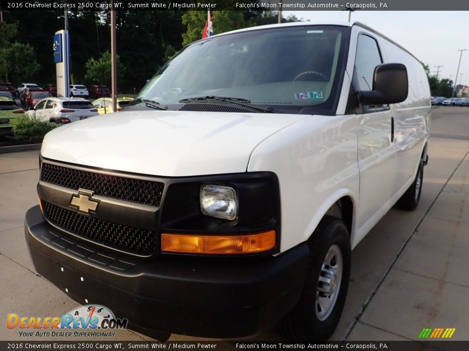 2016 Chevrolet Express 2500 Cargo WT Summit White / Medium Pewter Photo #6