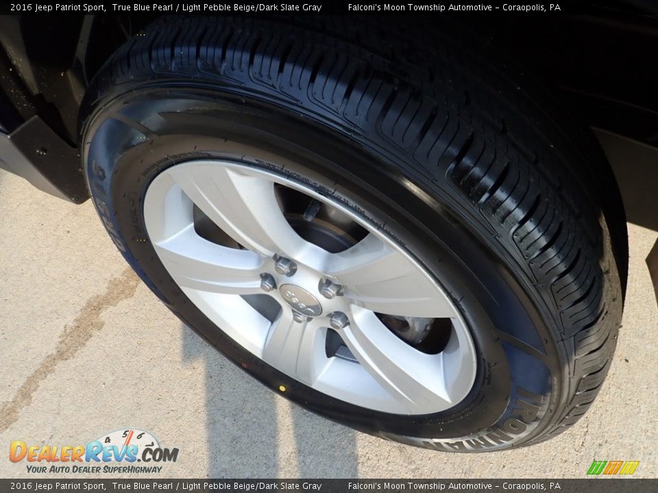 2016 Jeep Patriot Sport True Blue Pearl / Light Pebble Beige/Dark Slate Gray Photo #10