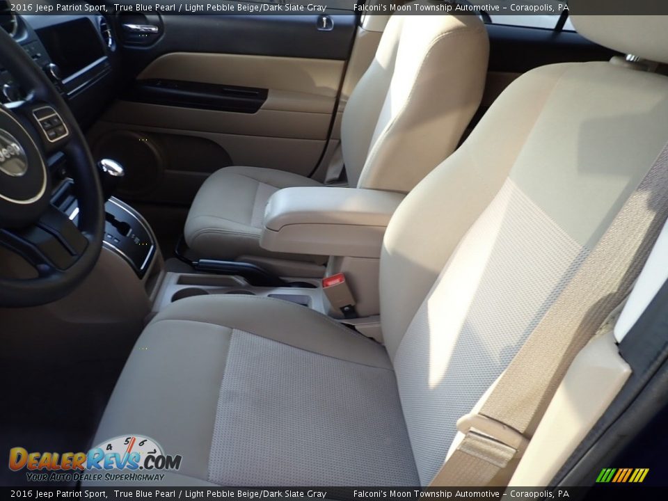 2016 Jeep Patriot Sport True Blue Pearl / Light Pebble Beige/Dark Slate Gray Photo #16