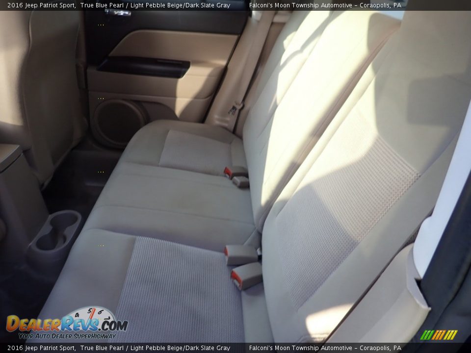 2016 Jeep Patriot Sport True Blue Pearl / Light Pebble Beige/Dark Slate Gray Photo #17