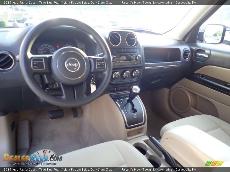 2016 Jeep Patriot Sport True Blue Pearl / Light Pebble Beige/Dark Slate Gray Photo #18