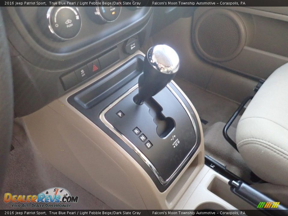2016 Jeep Patriot Sport True Blue Pearl / Light Pebble Beige/Dark Slate Gray Photo #21