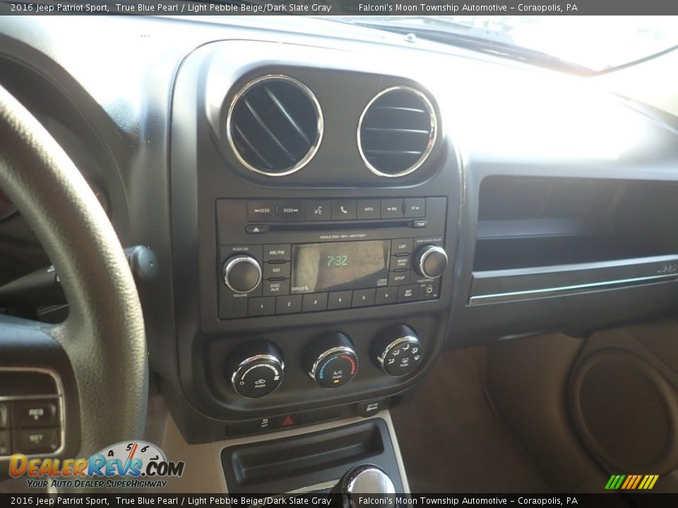 2016 Jeep Patriot Sport True Blue Pearl / Light Pebble Beige/Dark Slate Gray Photo #23