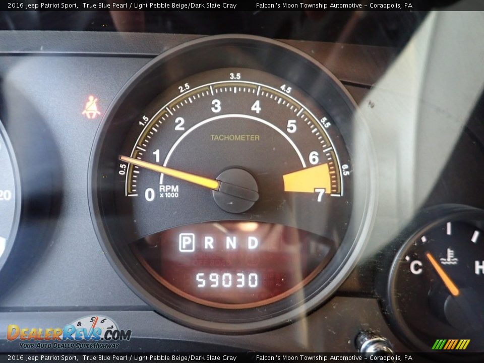 2016 Jeep Patriot Sport True Blue Pearl / Light Pebble Beige/Dark Slate Gray Photo #25