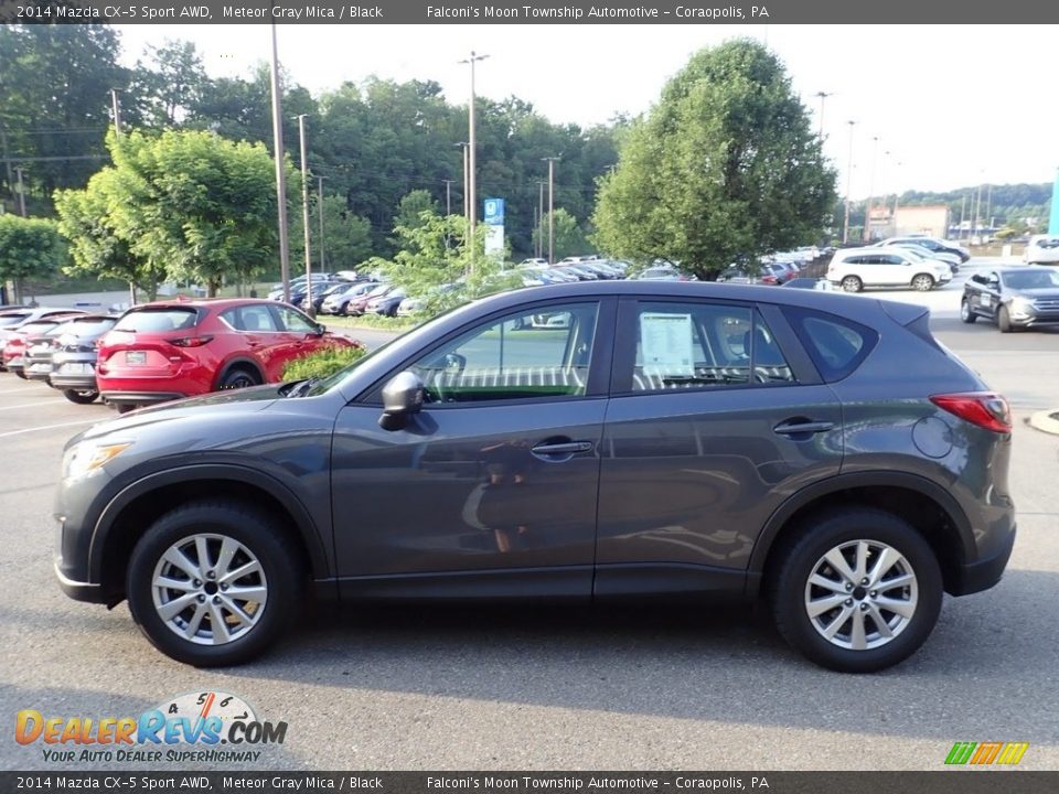 2014 Mazda CX-5 Sport AWD Meteor Gray Mica / Black Photo #5