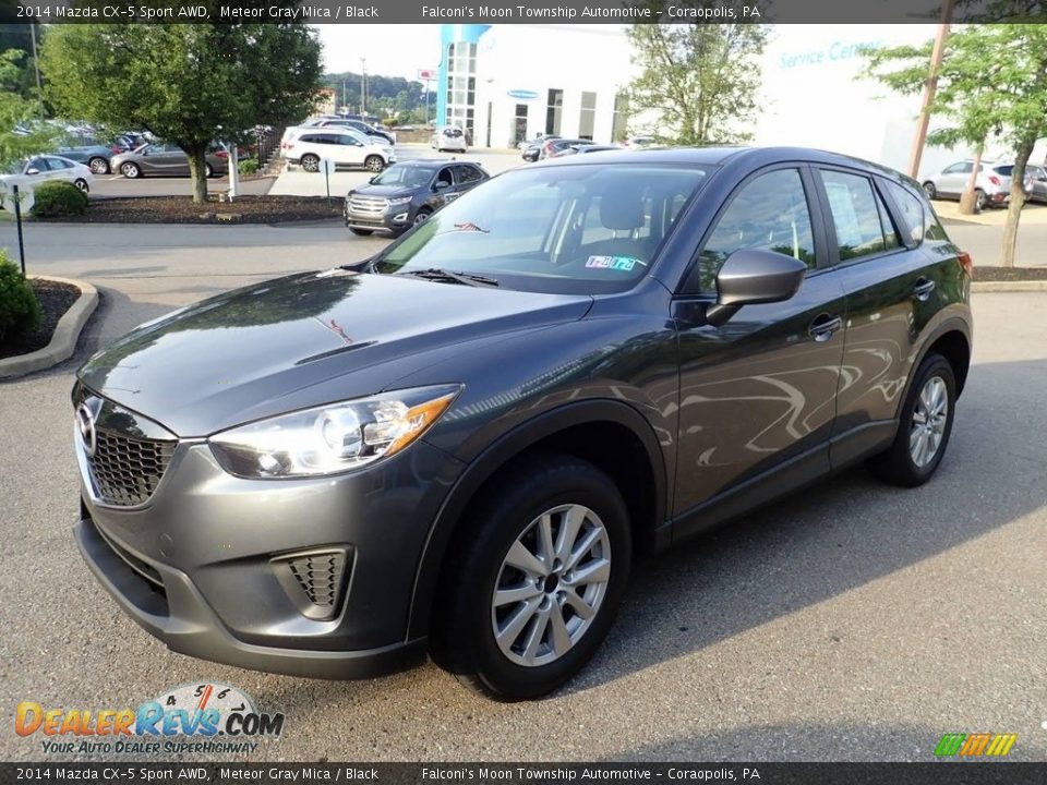 2014 Mazda CX-5 Sport AWD Meteor Gray Mica / Black Photo #6