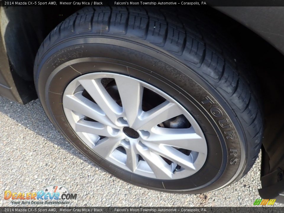 2014 Mazda CX-5 Sport AWD Meteor Gray Mica / Black Photo #9